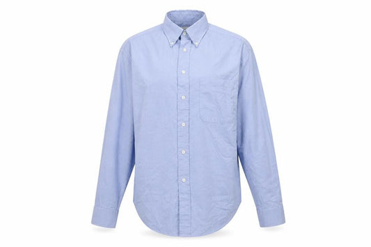 Savoy Taylors Guild Blue Men's Button-Up Shirt