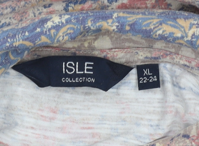 ISLE Collection Women's Multicoloured XL T-Shirt