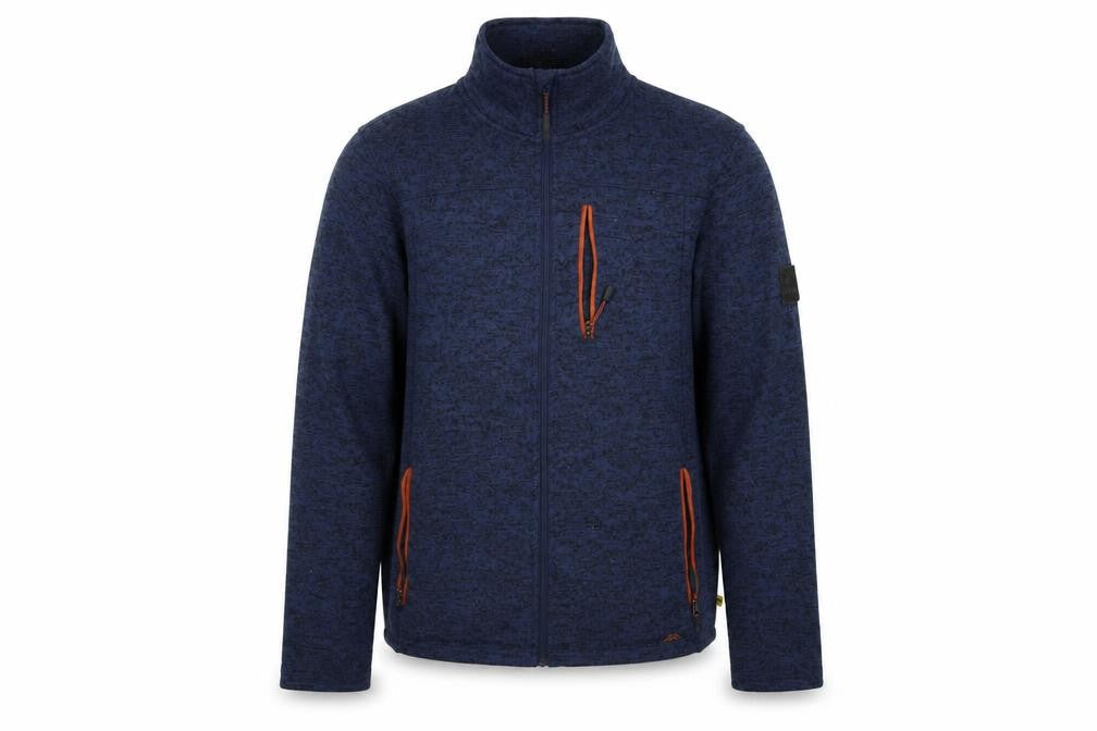 Möberg Men's XL Blue Basic Jacket with Full Zip Pockets