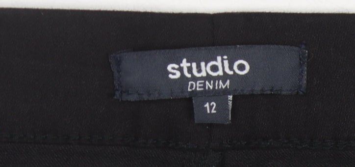 Studio Women’s Black Skinny Denim Jeans Size 12