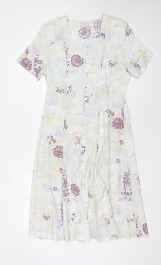 Richards Women's Multicoloured Floral Shirt Dress