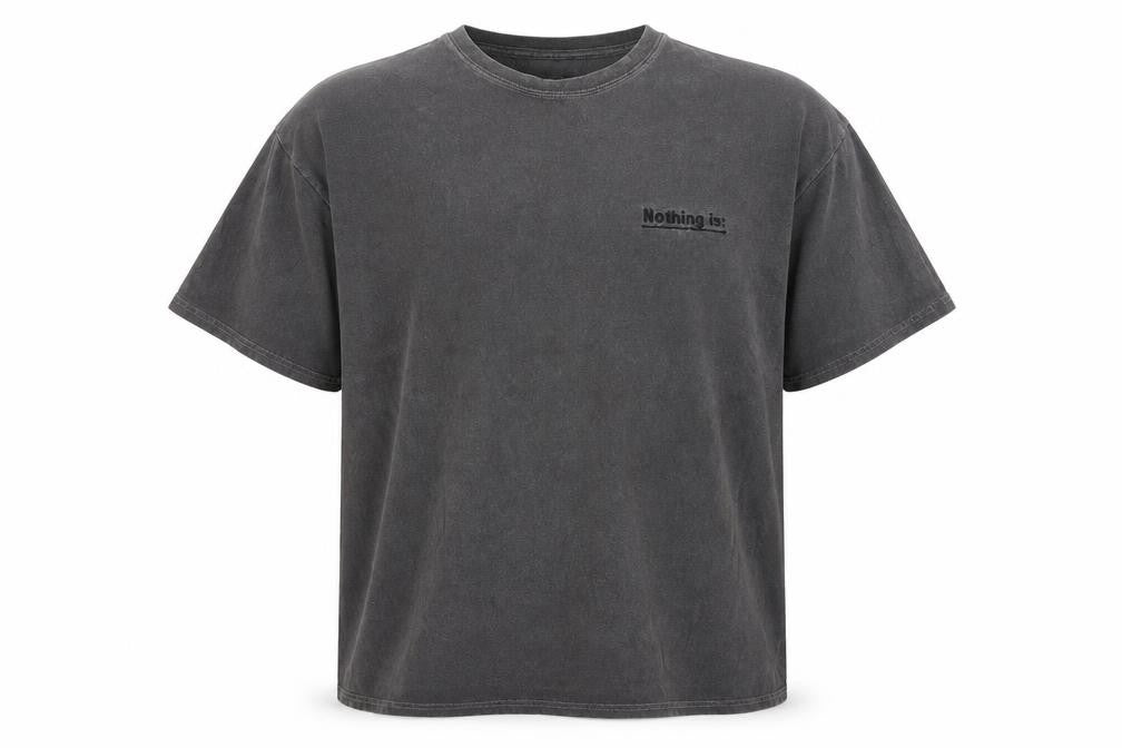 Nothing Is Sacred Men's Grey Crew Neck T-Shirt L