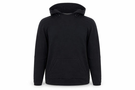 Champion Men's Black Pullover Hoodie, M - Cotton Blend