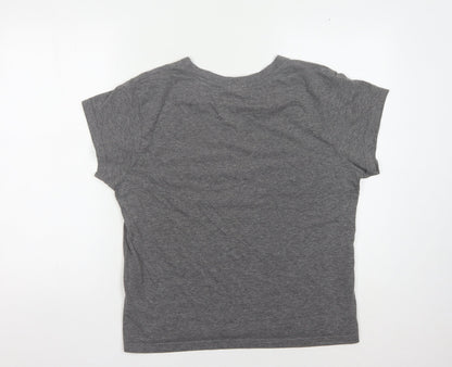 Harry Womens Potter Grey Gryffindor T-Shirt L