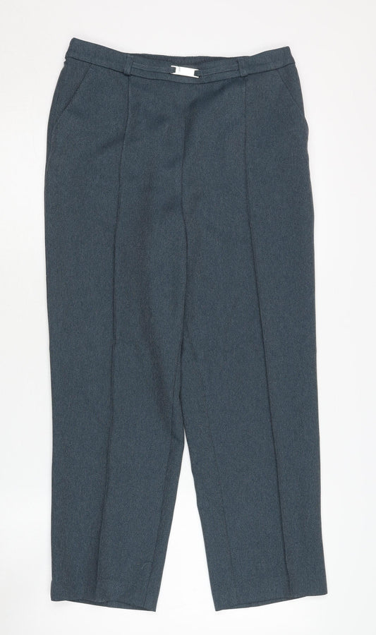 Honor Millburn Women's Grey Trousers Size 12