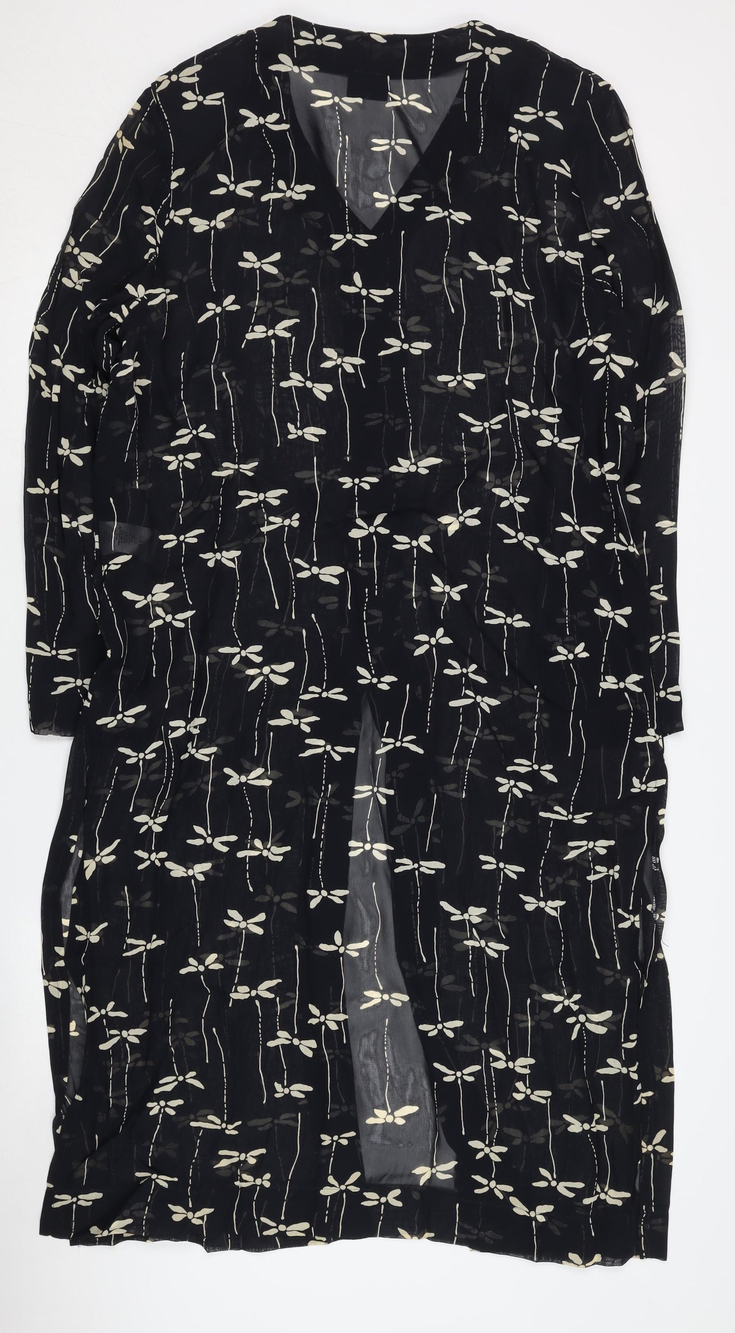 Alexon Women's Black Viscose Dress, Size 14