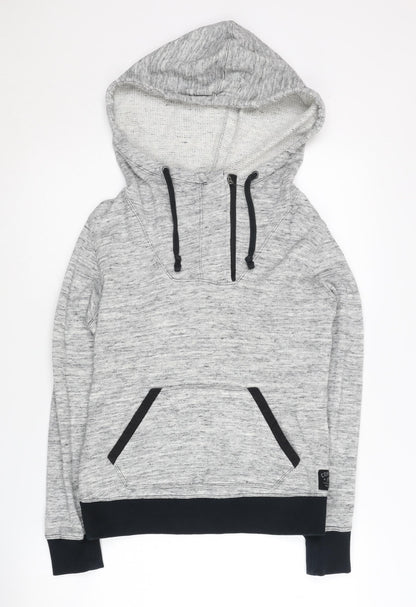 Converse Men's Grey Hoodie Pullover, Size S