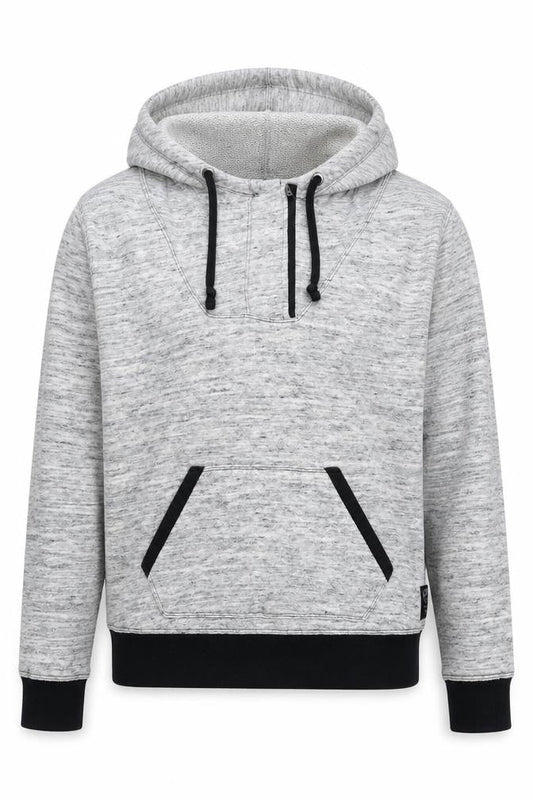 Converse Men's Grey Hoodie Pullover, Size S