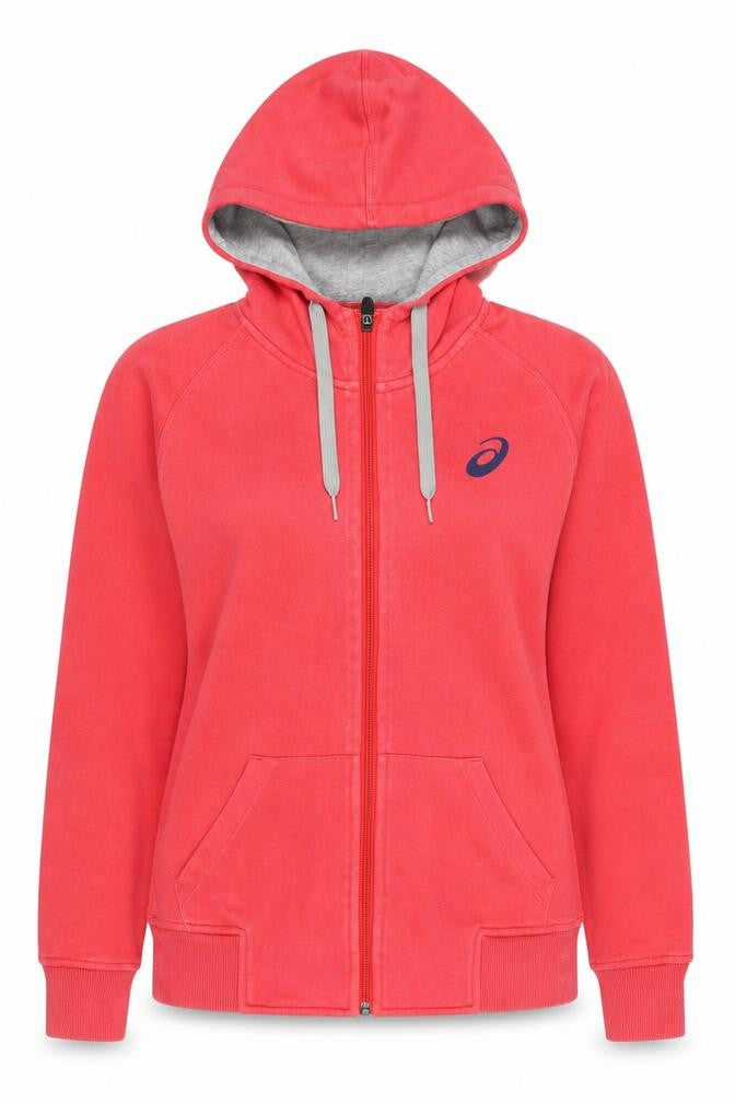 Asics Women's Red XS Full Zip Hoodie