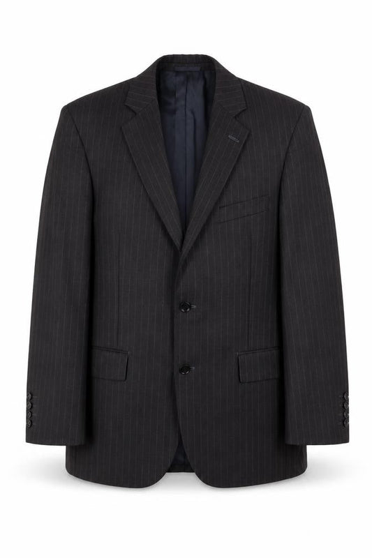 Austin Reed Men's Grey Striped Blazer 40R