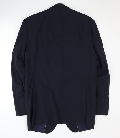Jeff Banks Men's Blue Blazer 40 Regular Business Jacket