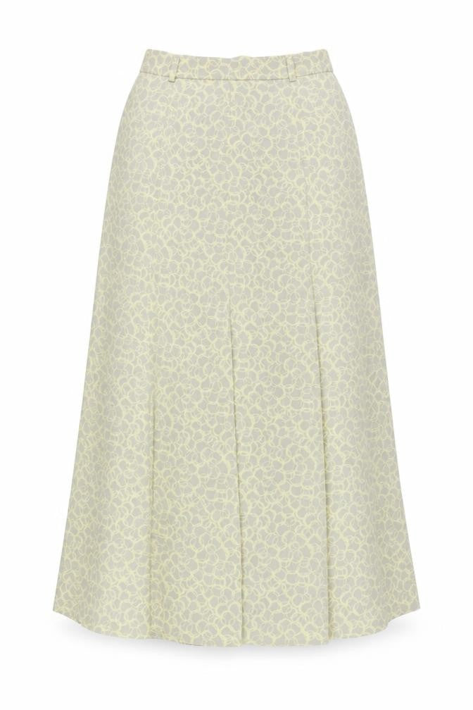 Viyella Women's Multicoloured A-Line Skirt UK 10