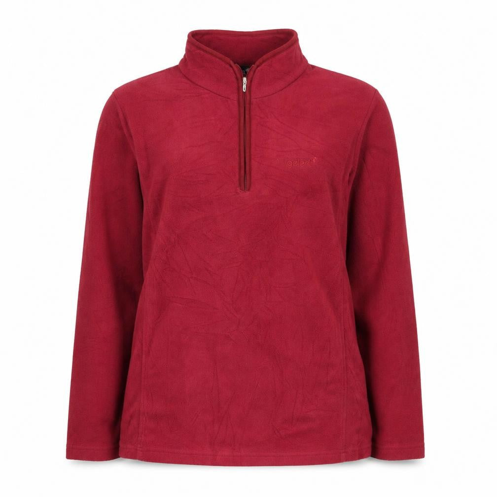 Gelert Women's Red Pullover Fleece Sweatshirt Size 12