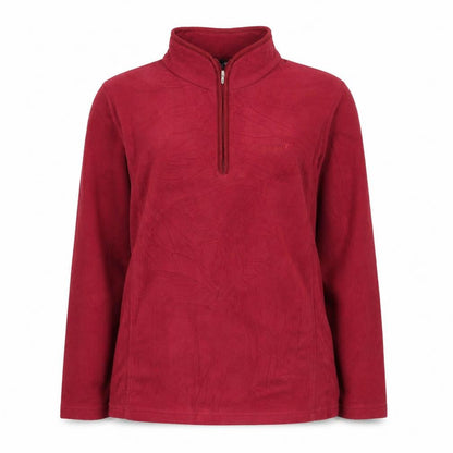 Gelert Women's Red Pullover Fleece Sweatshirt Size 12