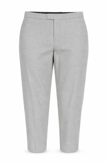 Ted Baker Men's Grey Dress Pants, Size 38R, Herringbone Wool
