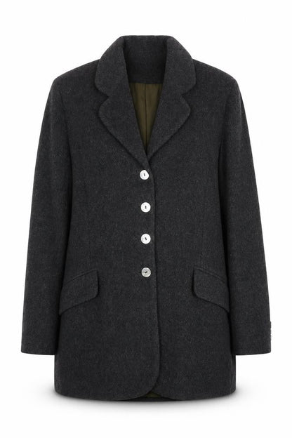 Charlotte Halton Women's Grey Blazer UK 10