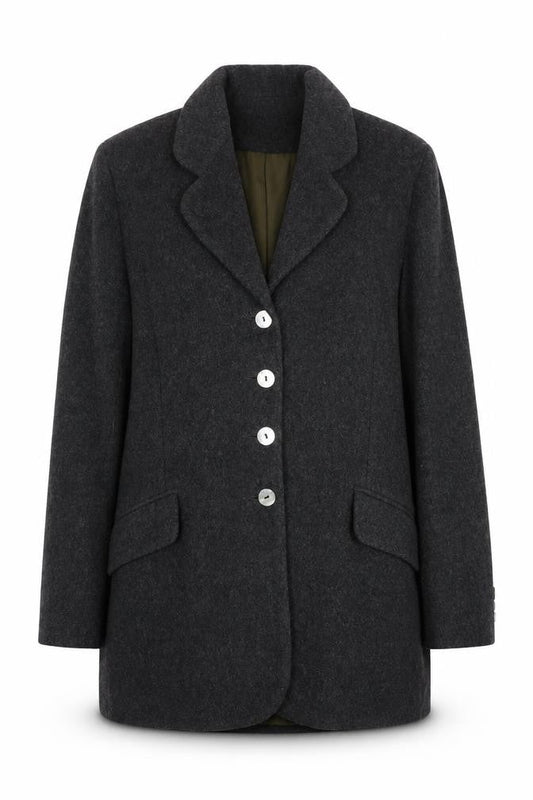 Charlotte Halton Women's Grey Blazer UK 10
