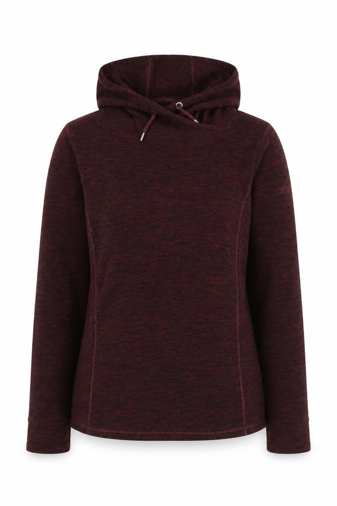 Regatta Women's Red Hoodie, Size 12, Polyester Fleece
