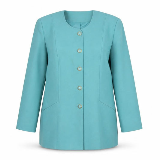 Eastex Women’s Green Suit Jacket Size 16