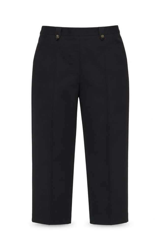 Bonmarché Womens Black Straight Trousers Size 14