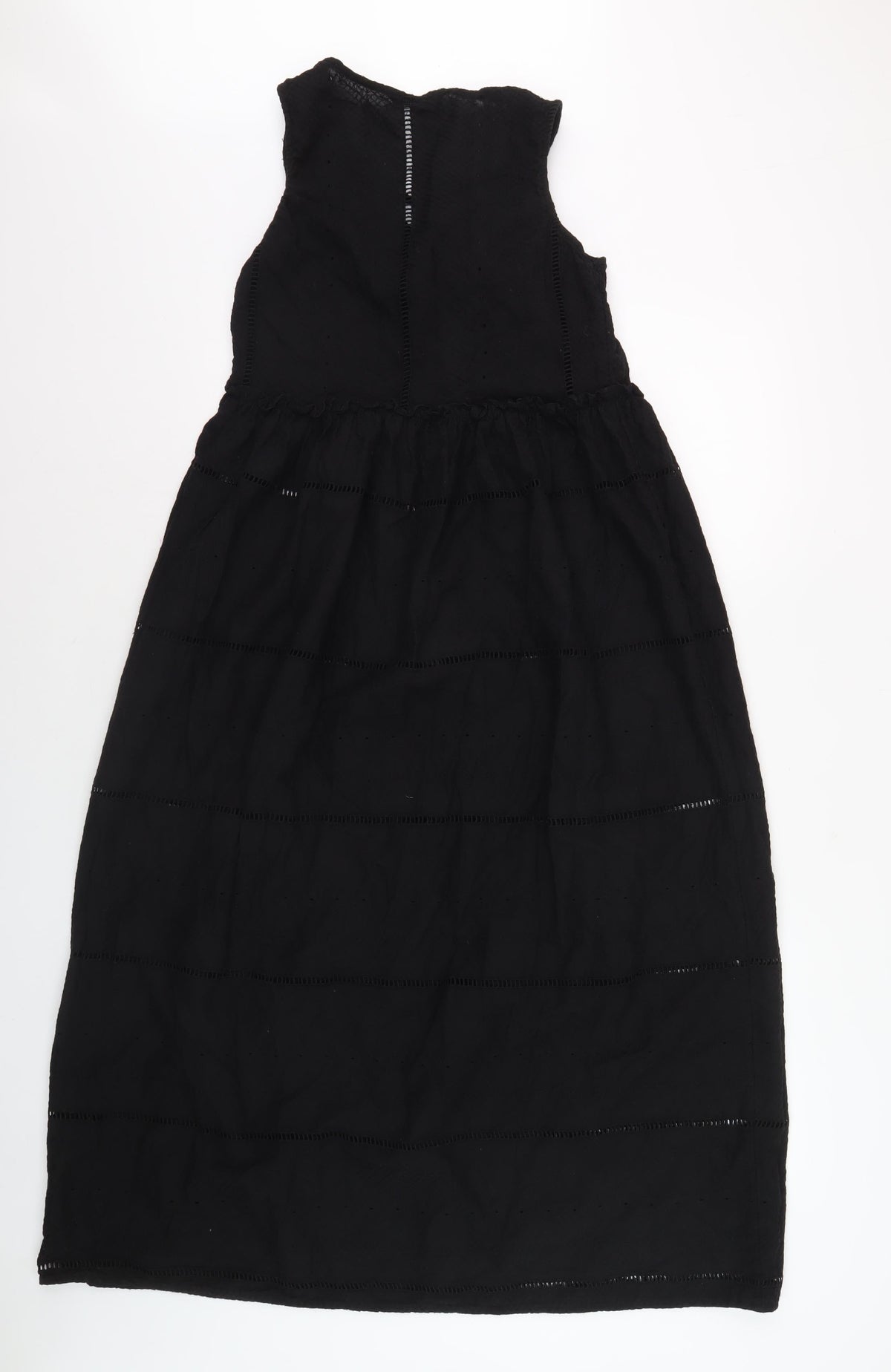 Debenhams Women's Black Sleeveless Cotton Dress