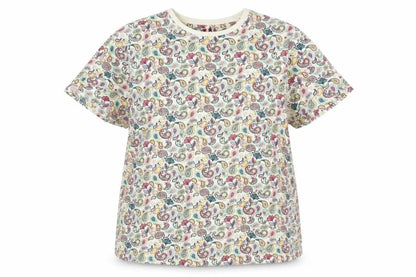 Soviet Womens Multicoloured Paisley T-Shirt XL