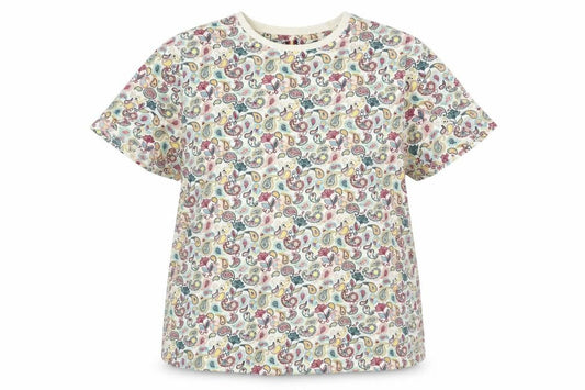 Soviet Womens Multicoloured Paisley T-Shirt XL