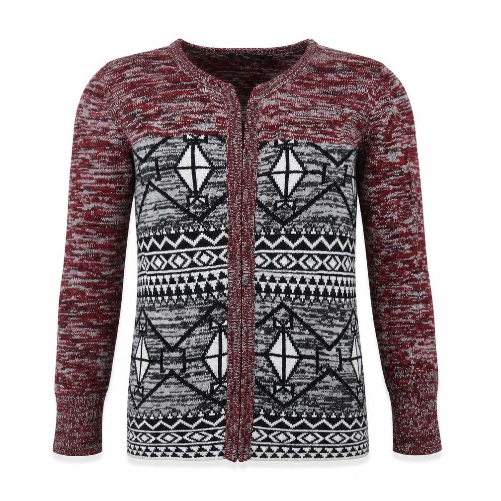 Esmara Unisex Multicoloured Cardigan S Geometric