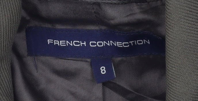 French Connection Women's Green Pea Coat, Size 8