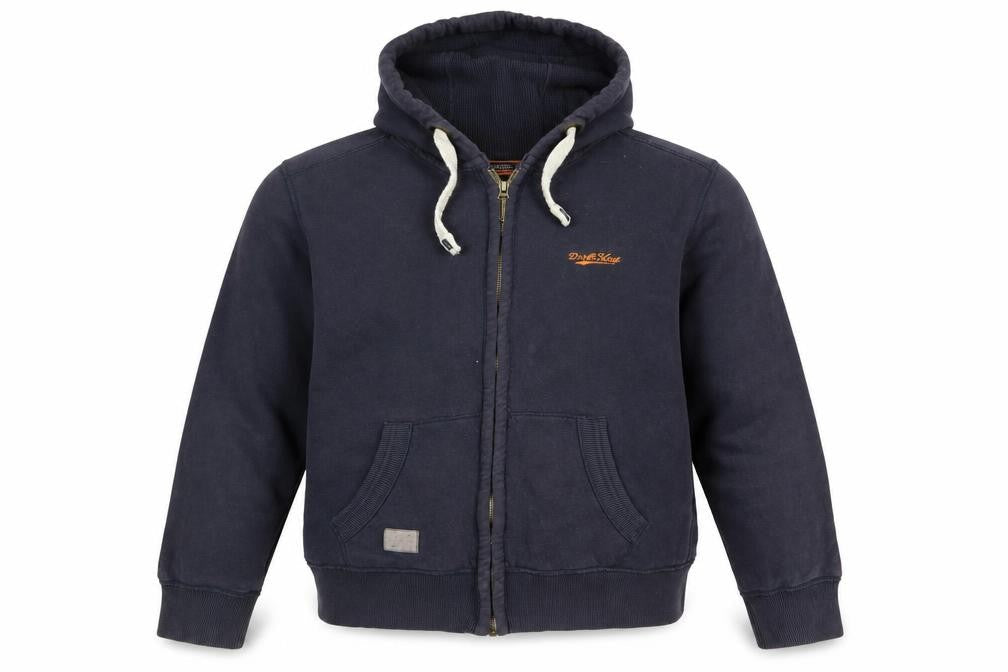 Drift King Men's Blue Hooded Jacket M