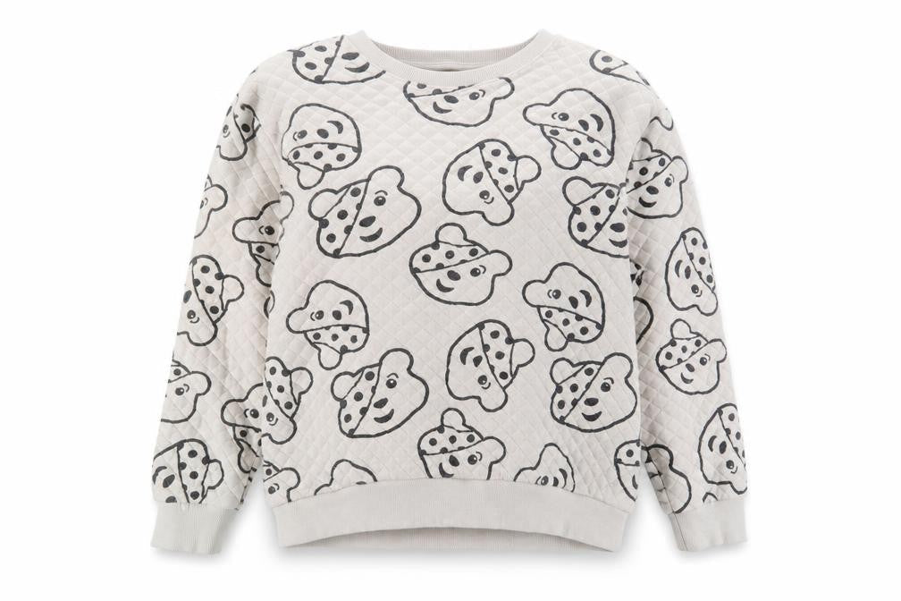 George Women's Beige Animal Print Sweatshirt, Size L