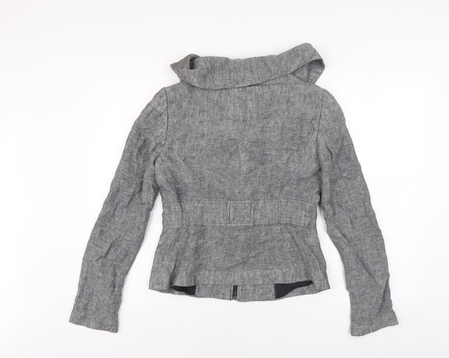 Zara Women’s Grey Slim Fit Jacket, S, Casual