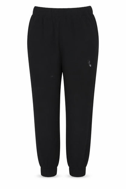 Zara Women's Black Elastic Waist Trousers - Size M