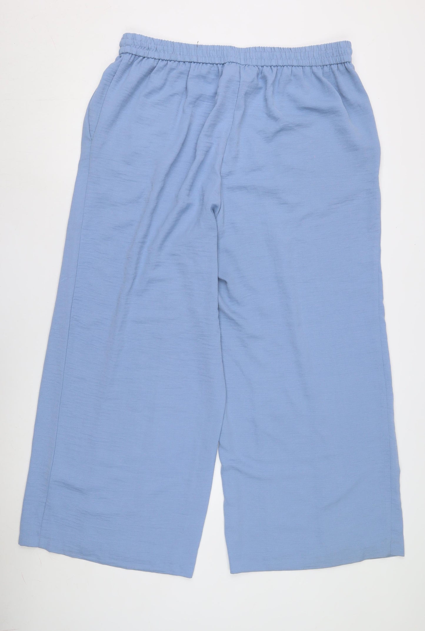 Yours Women's Blue Wide-Leg Trousers UK 20