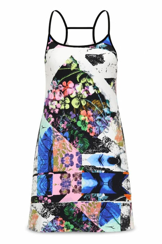 Warehouse Women's Multicoloured Floral Slip Dress Size 10
