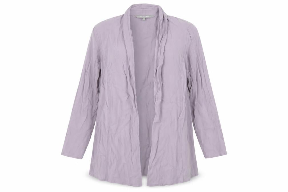 Ann Harvey Women's Purple Mid-Length Jacket Size 14