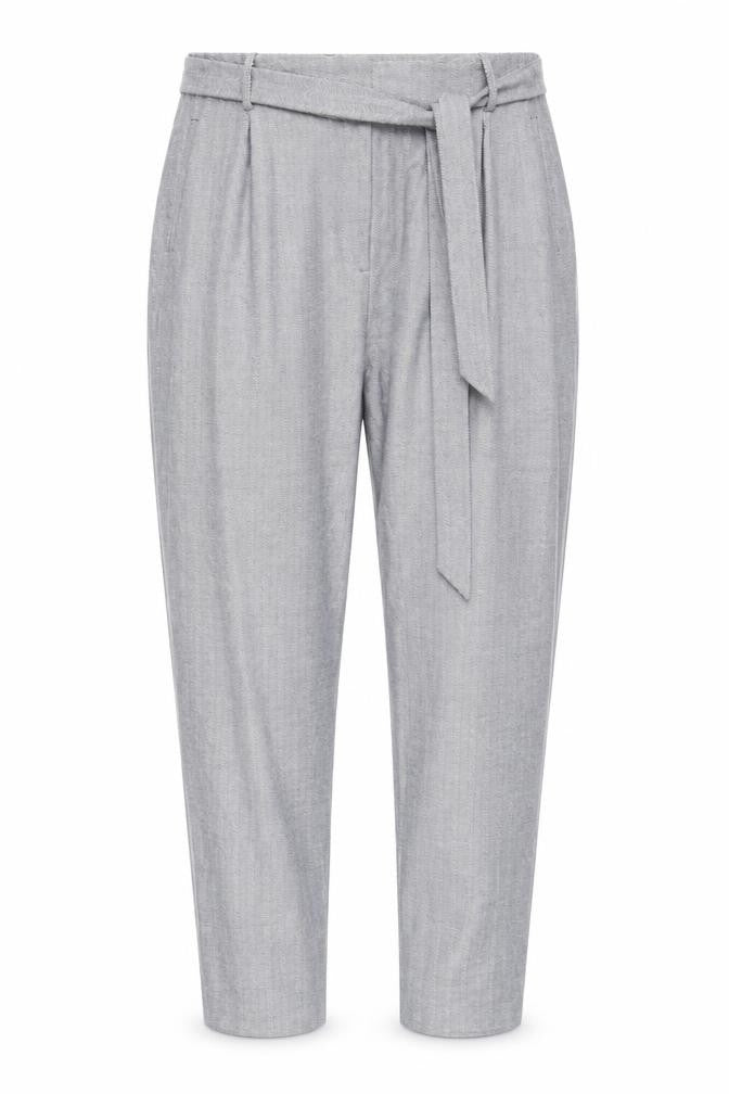 Phase Eight Women’s Grey Herringbone Trousers - Size 18