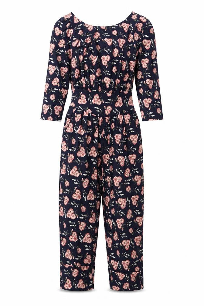 La Vie Women's Multicoloured Floral Jumpsuit S