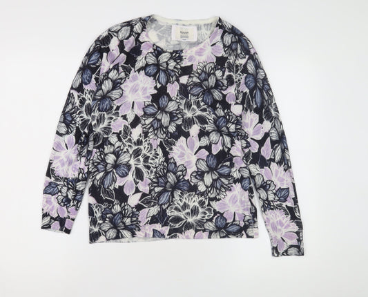 Maine Women's Multicoloured Floral Pullover Size 12