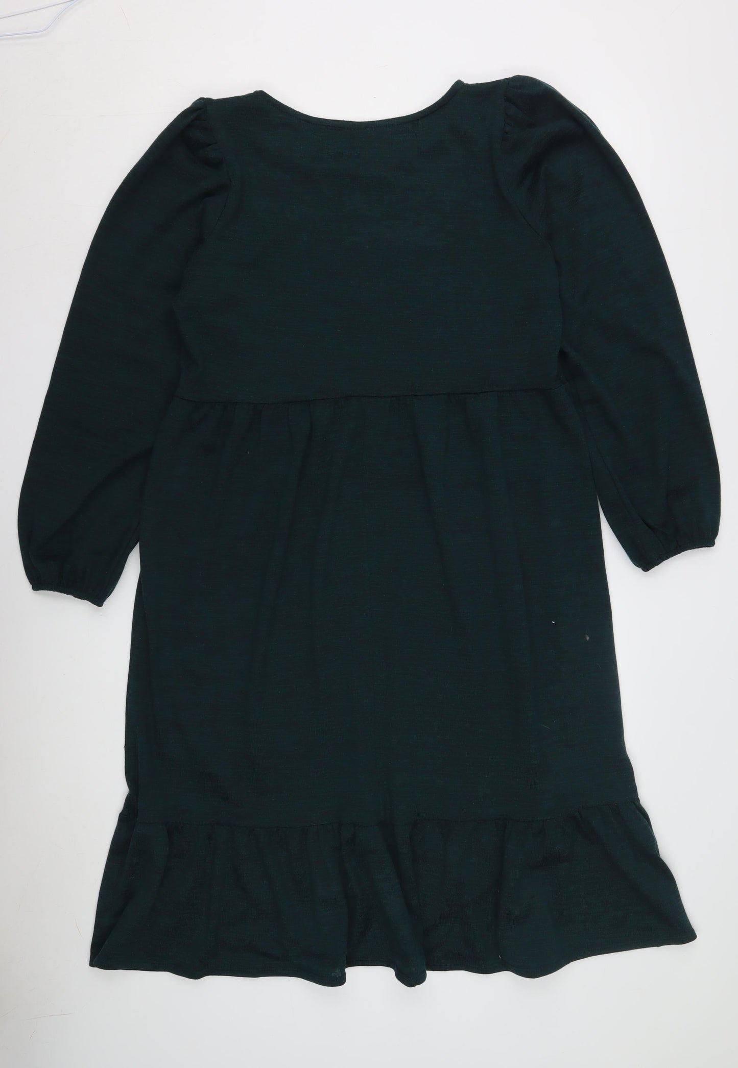 Wallis Women's Green Long Sleeve Dress Size 14