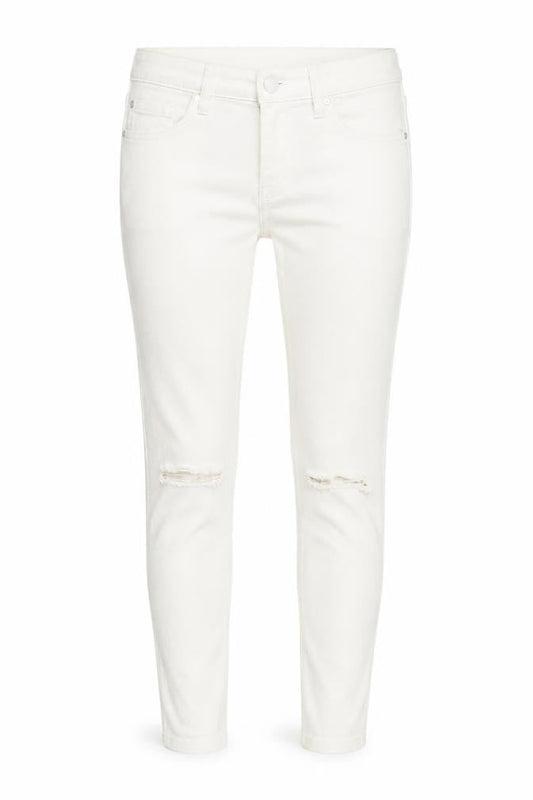Dorothy Perkins Women's White Skinny Jeans Size 8