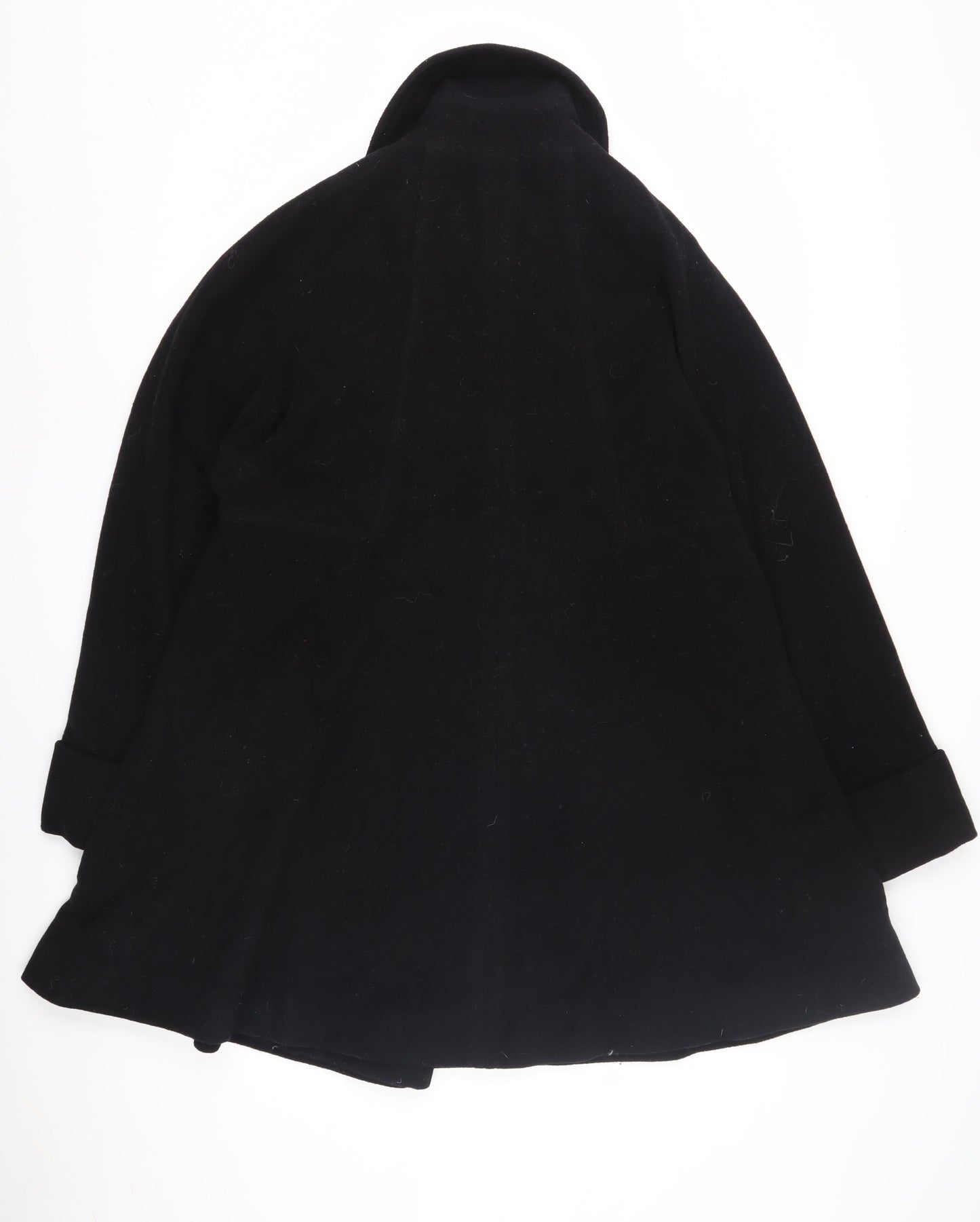 Damsel in a Dress Women's Black Pea Coat Size 10