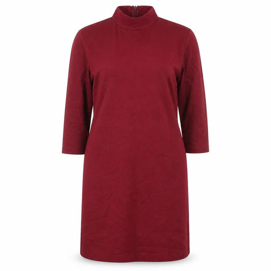 River Island Women's Red 3/4 Sleeve Dress Size 16