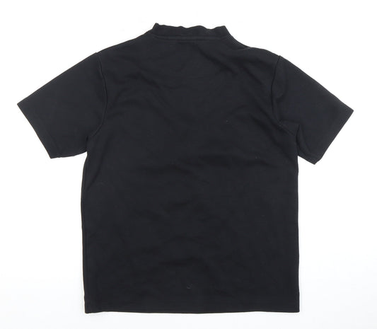 boohooMAN Men's Black Crew Neck T-Shirt M