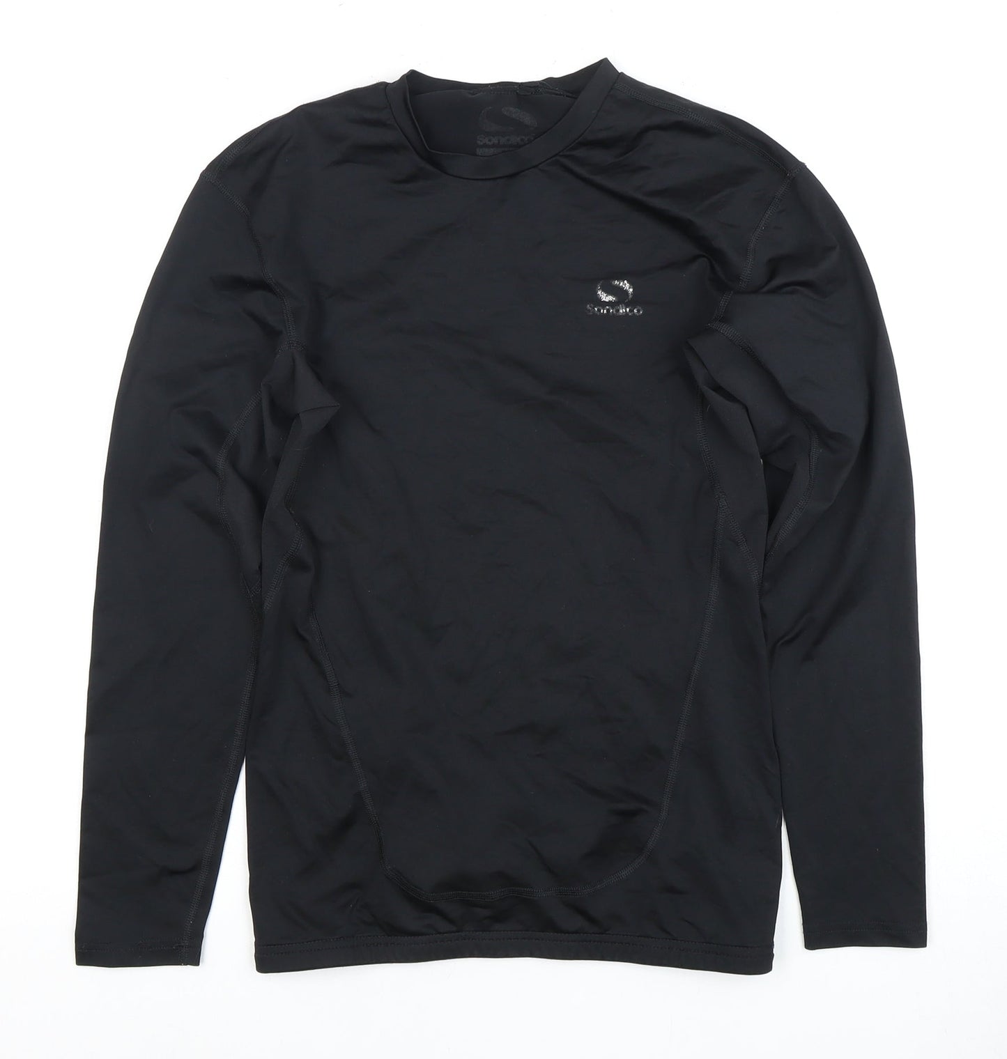 Sondico Men's Black Pullover, M, Long Sleeve