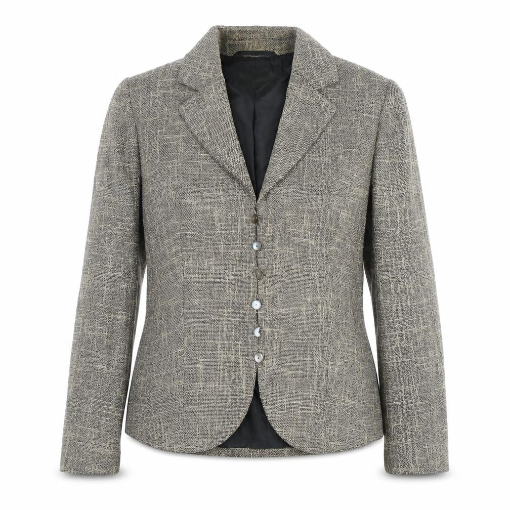Viyella Women Blazer Beige Size 10 Petite Workwear