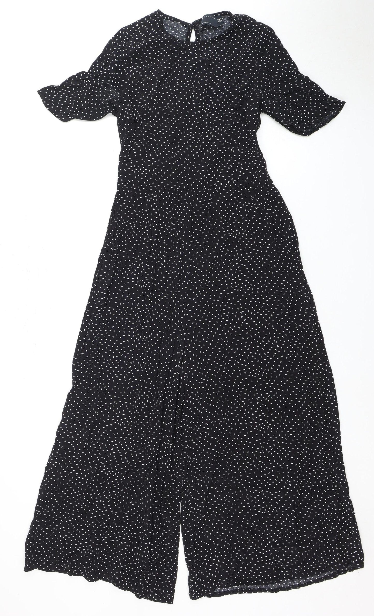 ASOS Design Women's Black Polka Dot Jumpsuit Size 8