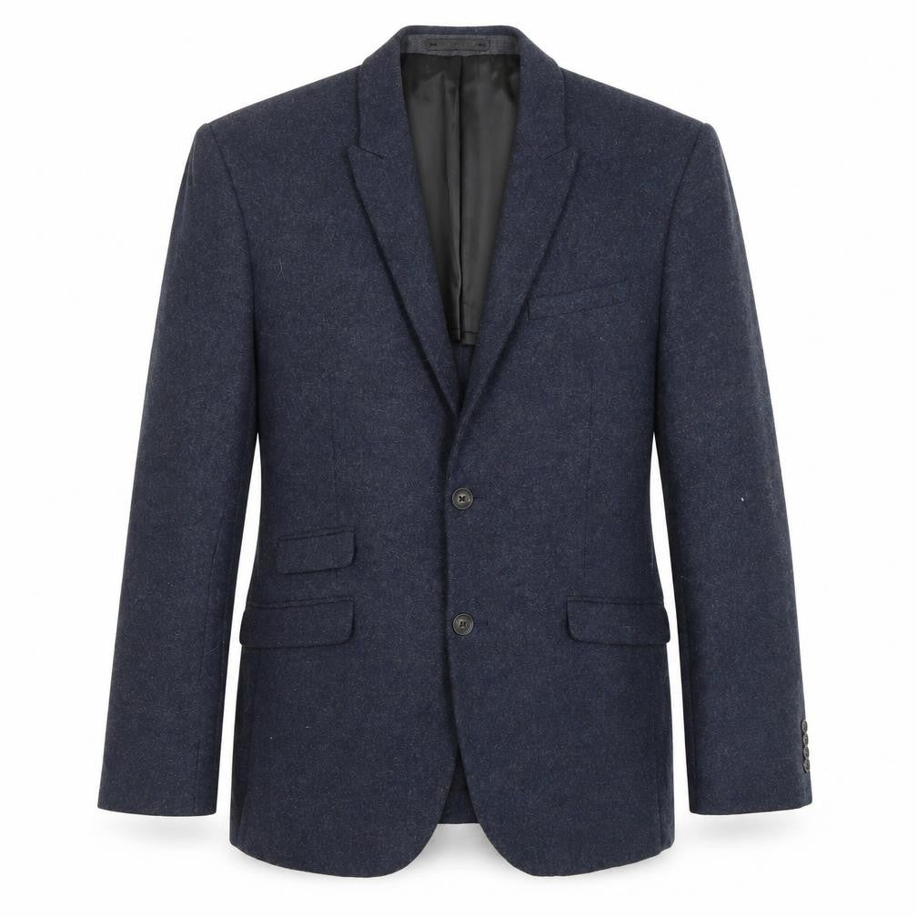 Jack & Jones Men's Blue Blazer, Size 44, Regular Fit