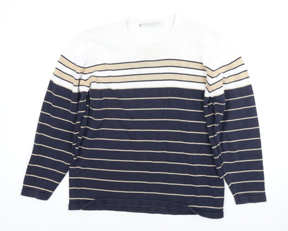 Lyle Womens & Scott Multicoloured Striped Pullover S