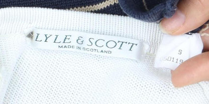 Lyle Womens & Scott Multicoloured Striped Pullover S